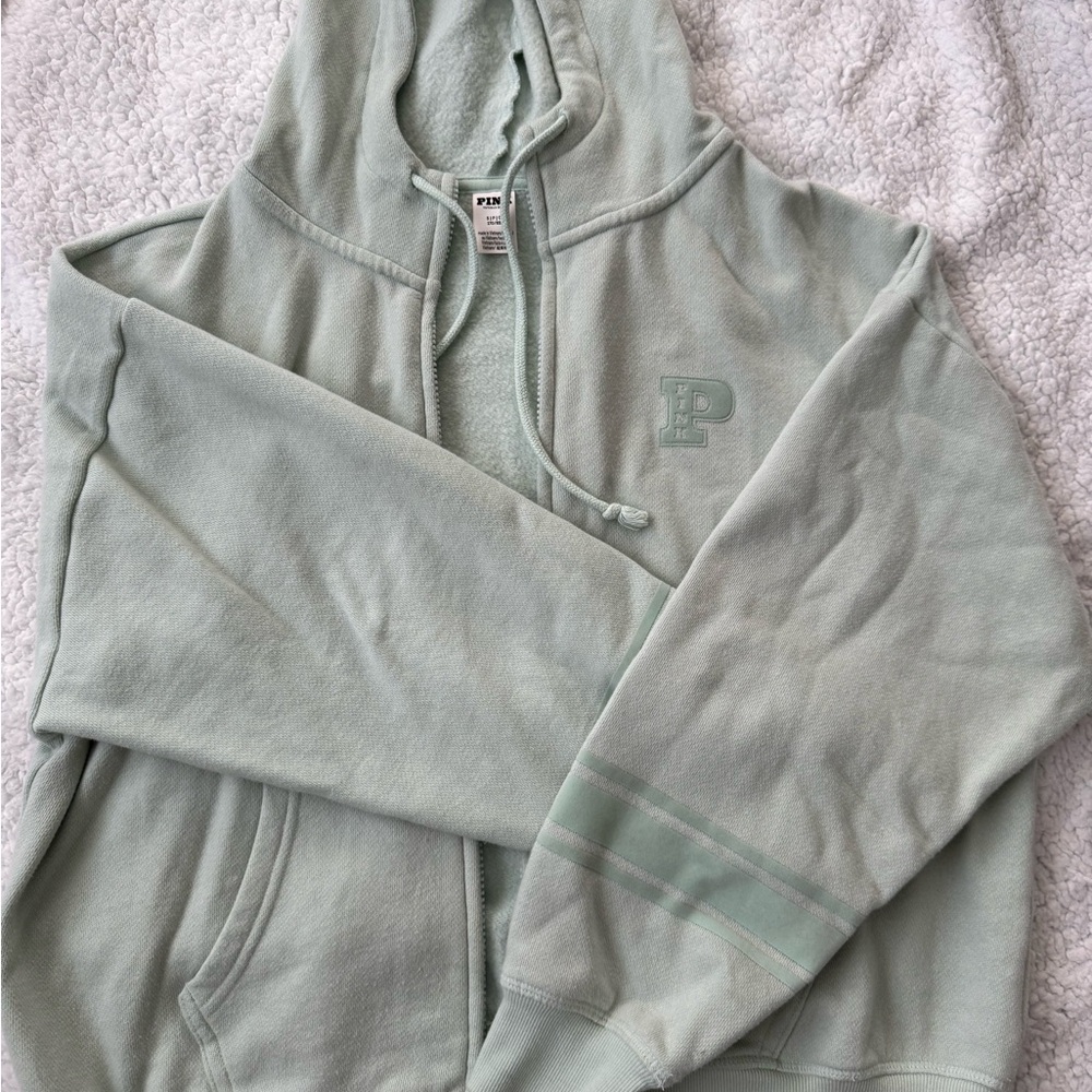Victoria Secret Mint Green Hoodie